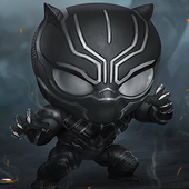 Black Mask Hero Panther icon