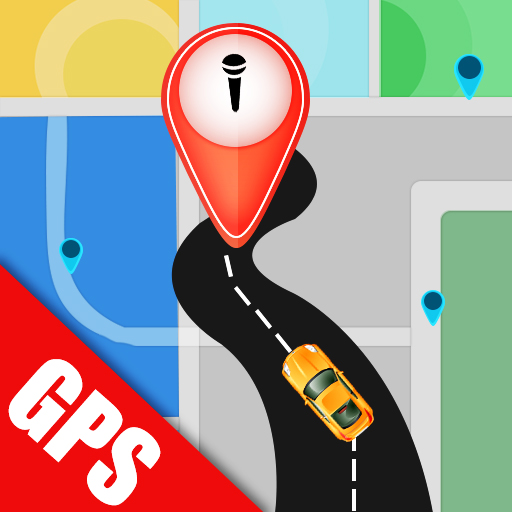Voice GPS Navigation Live Earth Map Rout Direction icon