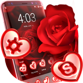 Red Rose Launcher أيقونة