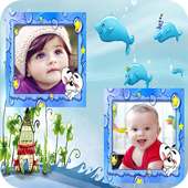 Kids Dual Photo Frame on 9Apps