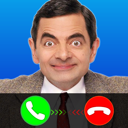 Mr. Bean fake phone call icon