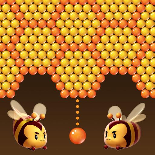 Bubble Bee Pop - Colorful Bubble Shooter Games icon