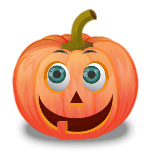 Talking pumpkin Halloween icon
