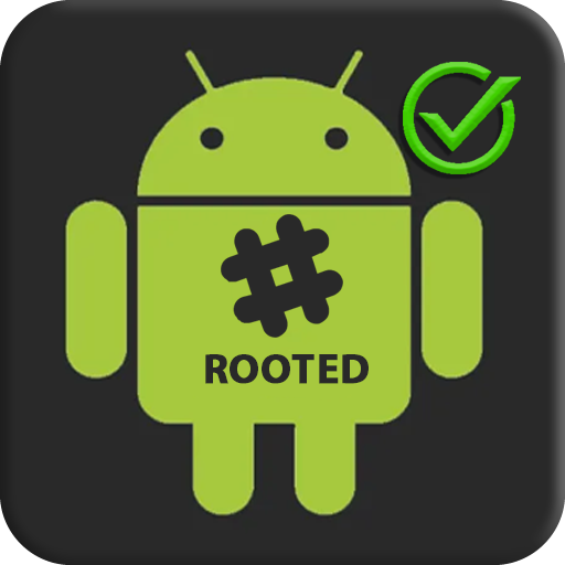 Simple rooted device check icon