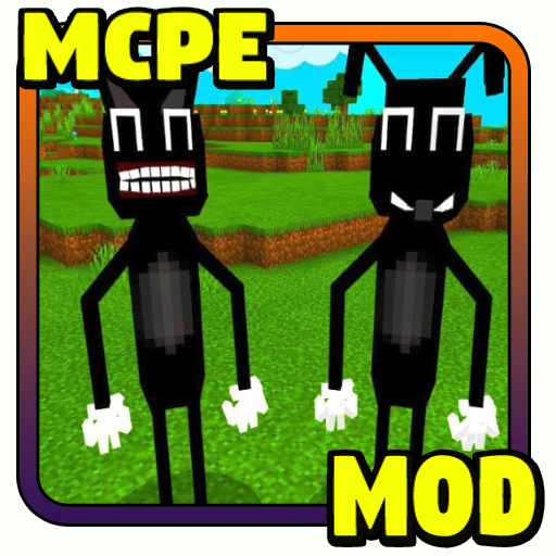Cartoon Cat Horror Craft Addon MCPE-Minecraft Mod icon