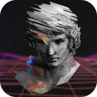 Vaporwave- Aesthetic Filters & Photo Glitch Art on 9Apps