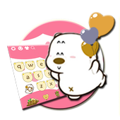 Pink Bear Keyboard icon
