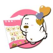 Pink Bear Keyboard on 9Apps