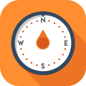 Compass: Digital compass and Direction icon