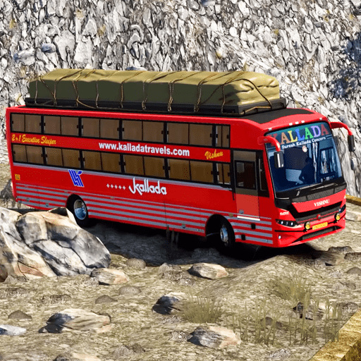 City Coach Bus Driving Adventure : Coach Bus Games icon