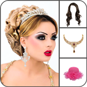 Hairstyle Changer App For Girls icon