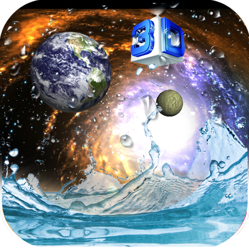 3D Galaxy Live Wallpaper icon