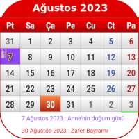 Türkiye Takvimi 2023 on 9Apps