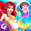 Mermaid New Born Baby icon