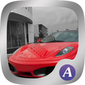 Luxury car ABC launcher theme icon