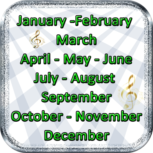 Meses en Inglés icon