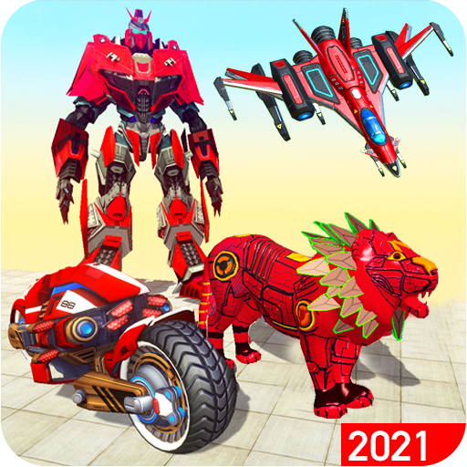 Grand Robot Lion Transform Simulator icon