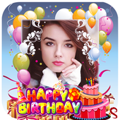 Happy Birthday Photo Frame icon