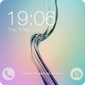 S7 Galaxy Lock Screen أيقونة