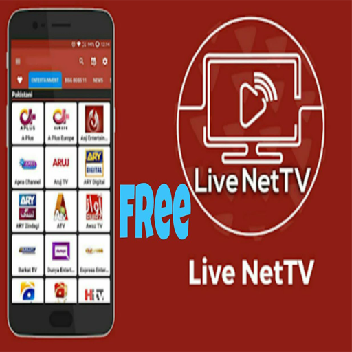 Live NetTV Free TV app mobile hints icon