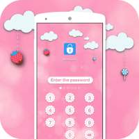 AppLock Theme Pink Sky on 9Apps