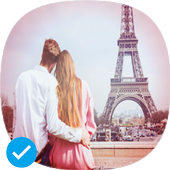 دمج الصور مع بعض ووضعها في أماكن جميلة أيقونة