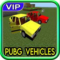 Mod PUBG Vehicles Craft for Minecraft PE