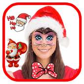 Snap Christmas Santa Stickers