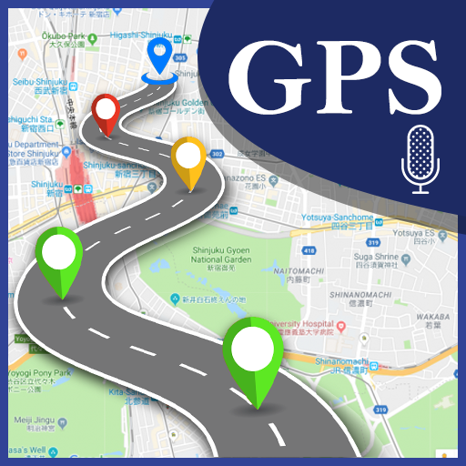 Find Route - GPS Voice Navigation - Leo Apps icon