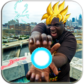 Kamehameha saiyan camera icon