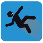 Stickman Fall HD icon