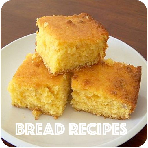 bread recipes - quick bread, banana bread recipes icon