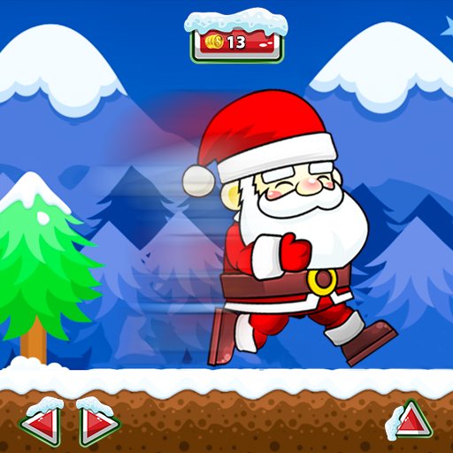 Santa Run Adventure : 3D Santa Claus Game icon
