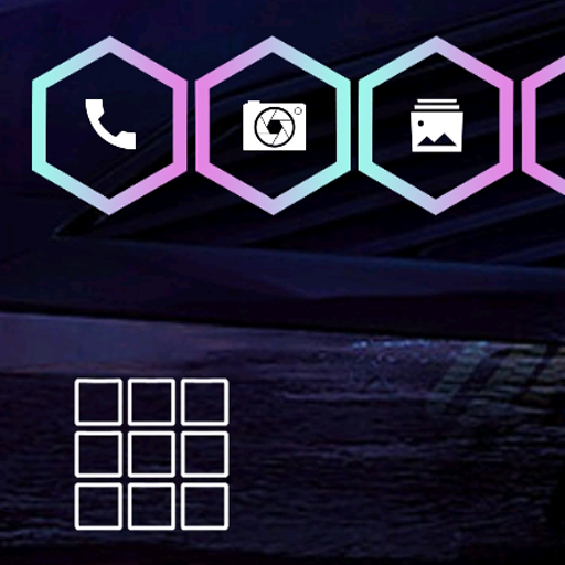 Neonpunk for Total Launcher icon