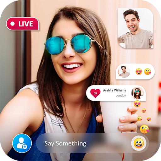 Random Girl Video Call &amp; Live Video Chat Guide icon