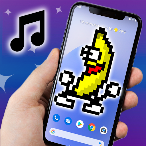 Banana Jelly Dancing On Screen | Meme Widget أيقونة