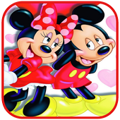 Mickey and Minni live Wallpaper icon