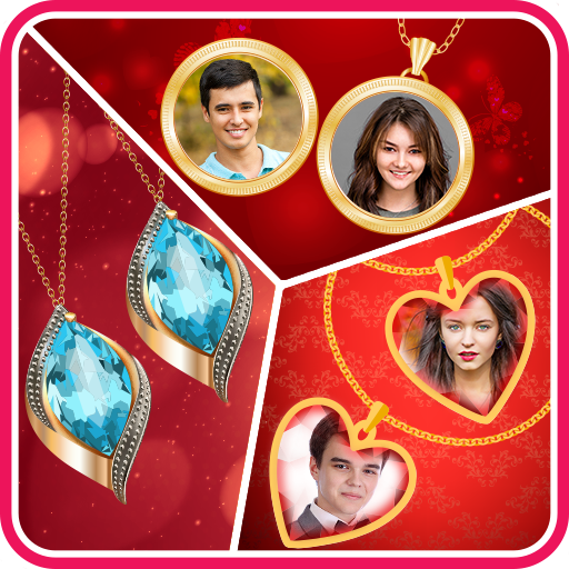 Couple Locket Photo Frames icon