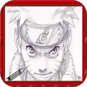 How to Draw naruto characters icon