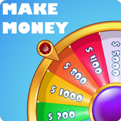 Spin the Wheel and Earn Money icon