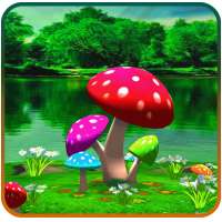 3D Mushroom Live Wallpaper New on 9Apps