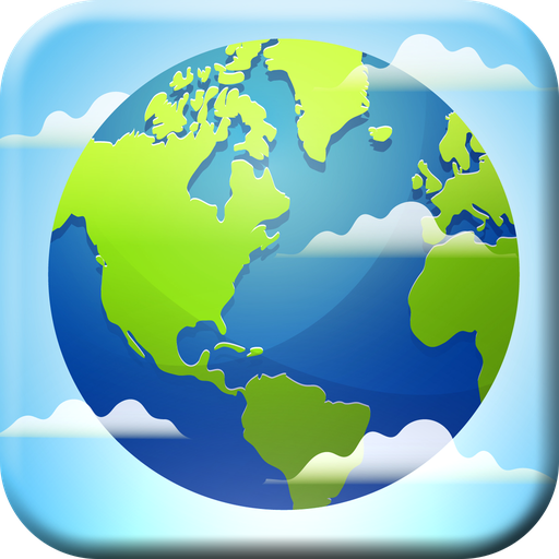 World Map Trivia : World Map Quiz Game icon
