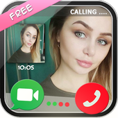 Novia virtual llamada simulador icon