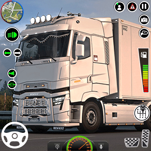 US Heavy Grand Truck Cargo 3D icon