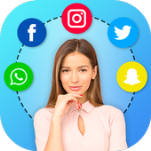 Talking GirlFriend Call &amp; SMS icon