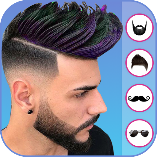 Man Hairstyle Photo Editor icon