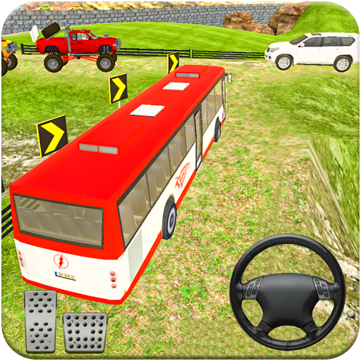 Offroad Bus Driving 2019 : Uphill Simulator icon