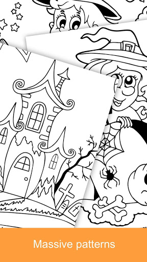 2021 Halloween Coloring Books screenshot 4