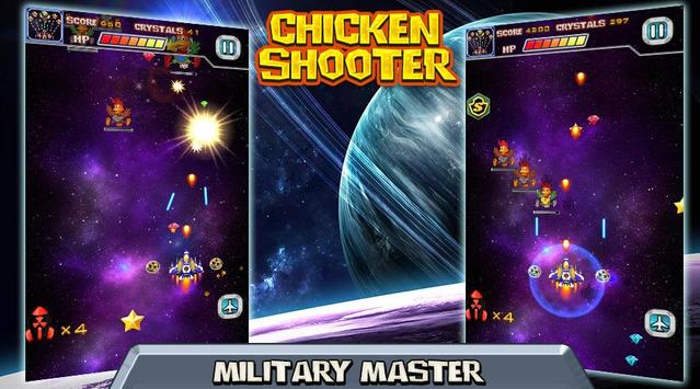 Chicken Shooter Space screenshot 3