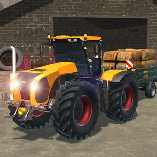 Tractor &amp; Farvester Farming Simulation icon